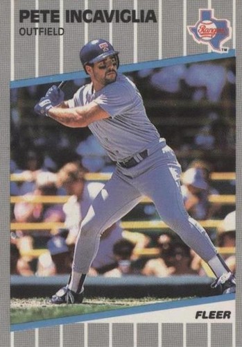 1989 Fleer - Pete Incaviglia #523