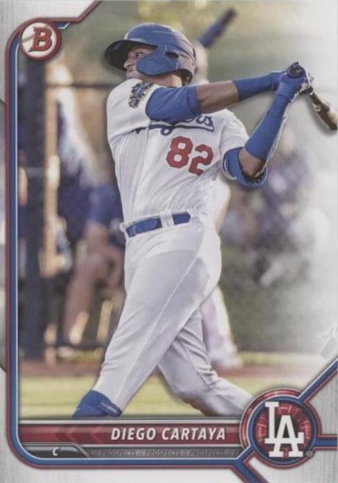 2022 Bowman - Diego Cartaya #BP-103