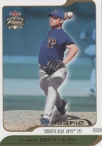 2002 Fleer Focus Jersey Edition - Chris Baker #242