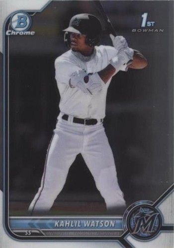 2022 Bowman - Kahlil Watson #BCP-3