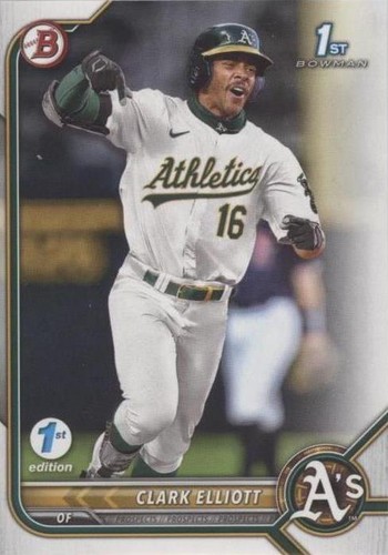 2022 Bowman Draft 1st Edition - Clark Elliott #BD-85