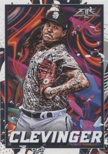 2022 Topps Fire - Mike Clevinger #110