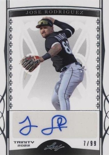 2022 Leaf Trinity - Jose Rodriguez #BA-JR1