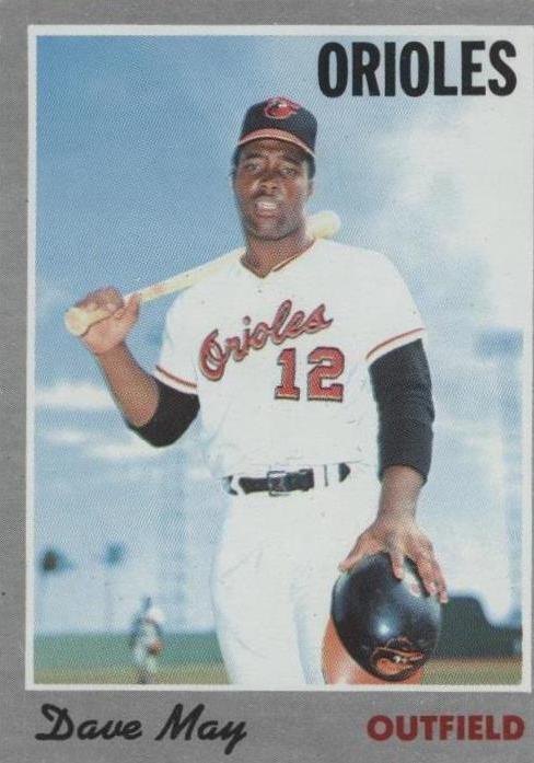 1970 Topps - Dave May #81