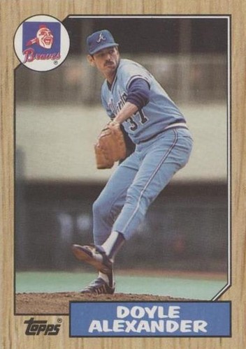 1987 Topps - Doyle Alexander #686