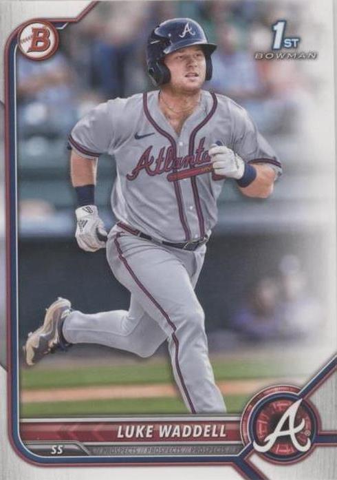 2022 Bowman - Luke Waddell #BP-48