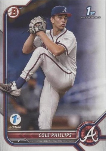 2022 Bowman Draft - Cole Phillips #BD-90