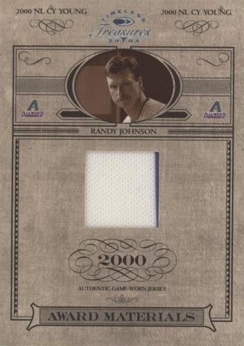2004 Donruss Timeless Treasures - Randy Johnson #AW-31