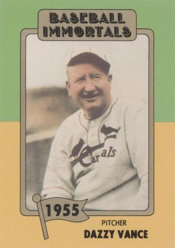 1980-87 SSPC Baseball Immortals - Dazzy Vance #79