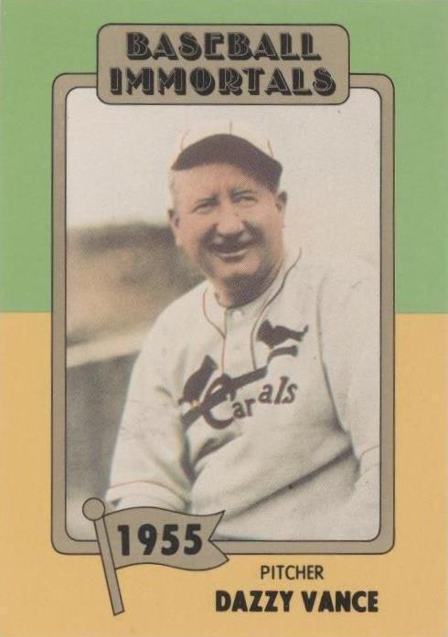 1980-87 SSPC Baseball Immortals - Dazzy Vance #79