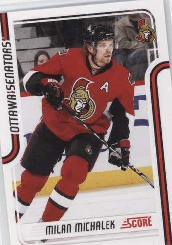 2011-12 Score - Milan Michalek #323