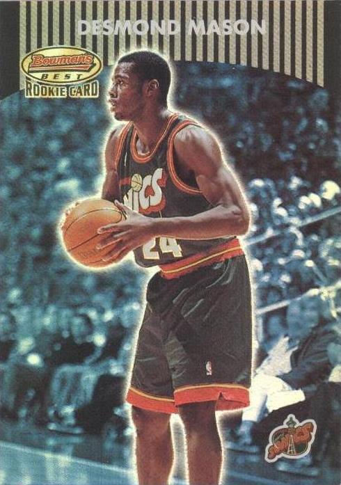 2000-01 Bowman's Best - Desmond Mason #117