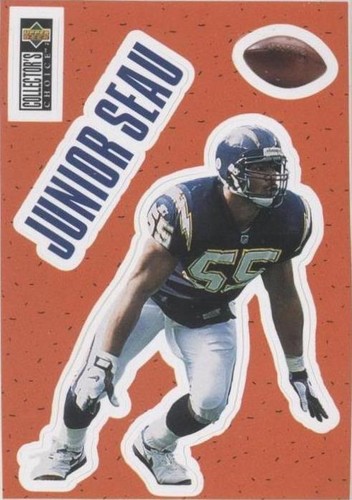 1996 Upper Deck Collector's Choice Junior Seau #S27