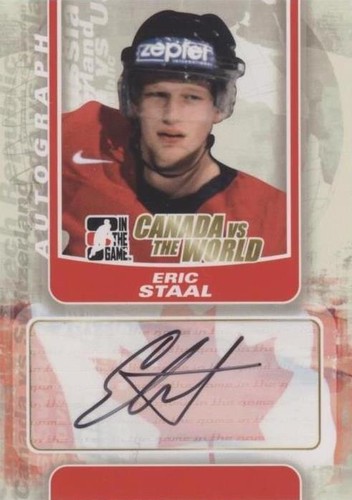 2011-12 In the Game Canada VS the World - Eric Staal #A-ES