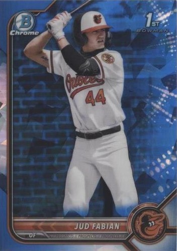 2022 Bowman Chrome Draft Sapphire Edition - Jud Fabian #BDC-114