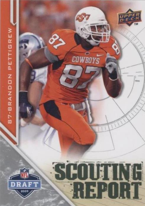 2009 Upper Deck Draft Edition Brandon Pettigrew #220