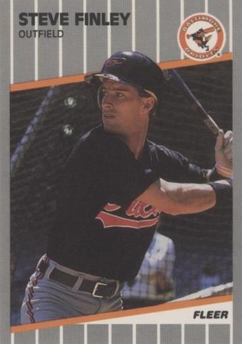 1989 Fleer Update - Steve Finley #U-3