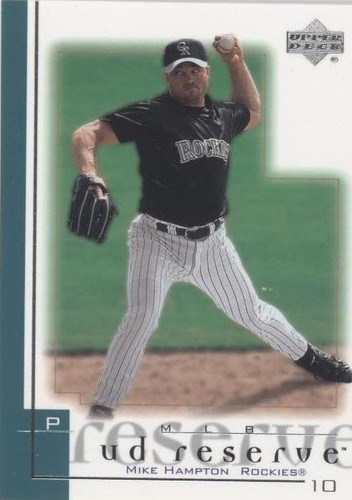 2001 Upper Deck Reserve - Mike Hampton #175