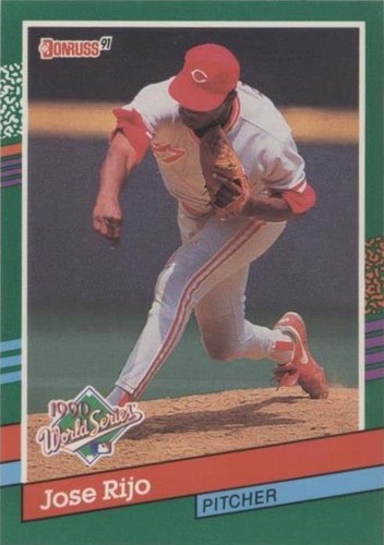 1991 Donruss - Jose Rijo #742