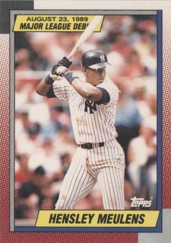 1989-90 Topps Major League Debut 1989 - Hensley Meulens #83