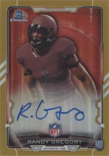 2015 Bowman Randy Gregory #RCRA-RG