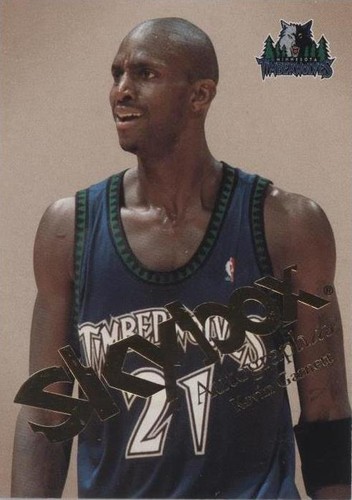 2003-04 Skybox Autographics - Kevin Garnett #25