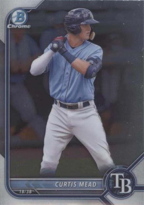 2022 Bowman Chrome - Curtis Mead #BCP-223