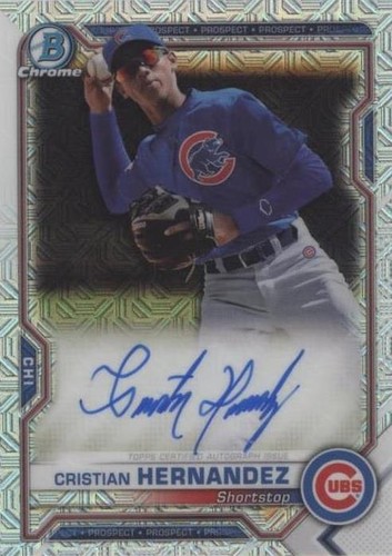 2021 Bowman Chrome - Cristian Hernandez #BCMA-CH