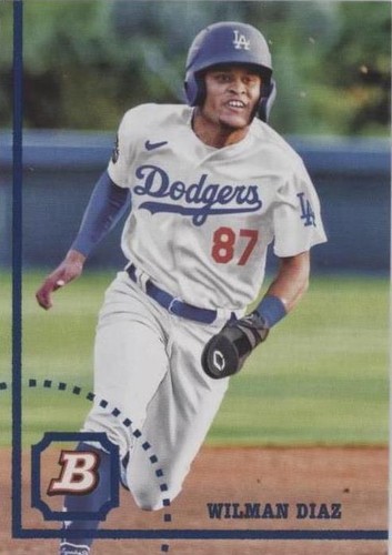 2022 Bowman Heritage - Wilman Diaz #BHP-60