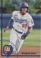 2022 Bowman Heritage - Wilman Diaz #BHP-60