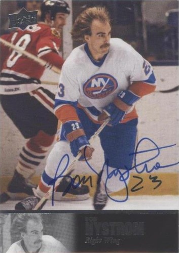 2020-21 Upper Deck SP Signature Edition Legends - Bob Nystrom #AL-239
