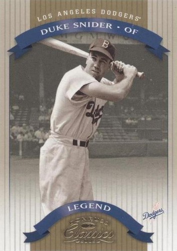 2002 Donruss Classics - Duke Snider #186