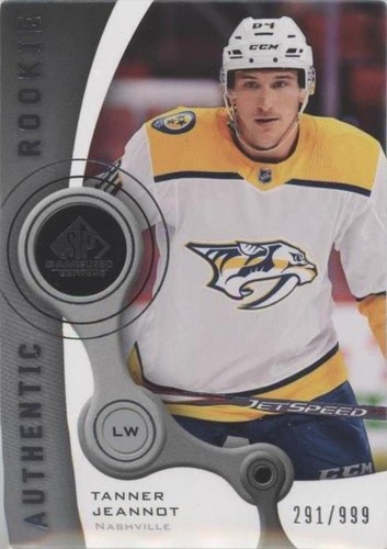 2021-22 Upper Deck SP Game Used - Tanner Jeannot #R-2