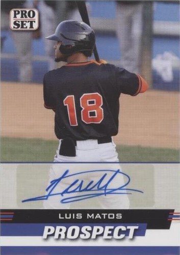 2022 Leaf Pro Set Prospects - Luis Matos #PSP-LM2
