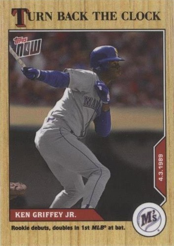2020 Topps Now Turn Back the Clock - Ken Griffey Jr #4