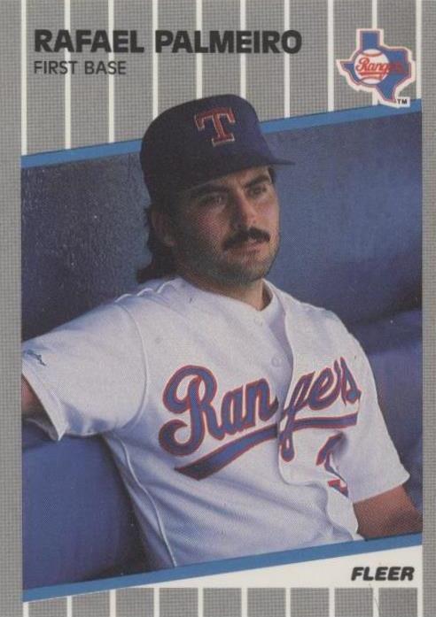 1989 Fleer Update - Rafael Palmeiro #U-66