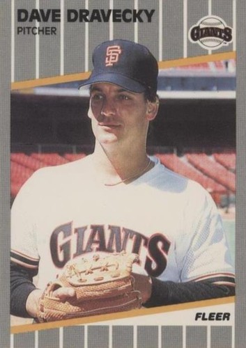 1989 Fleer - Dave Dravecky #327