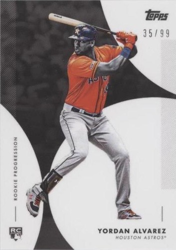 2020 Topps On Demand Rookie Progression - Yordan Alvarez #1A