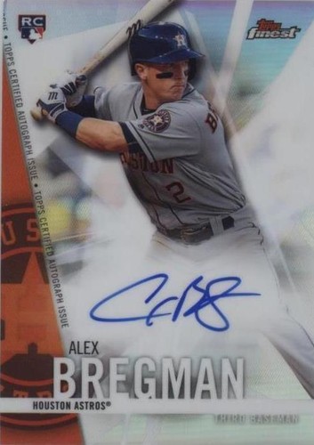 2017 Topps Finest - Alex Bregman #FA-ABR