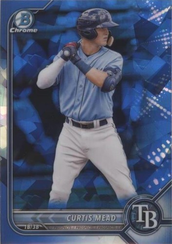2022 Bowman Chrome Sapphire Edition - Curtis Mead #BCP-223