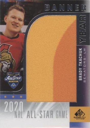 2020-21 Upper Deck SP Game Used - Brady Tkachuk #AS20-BT