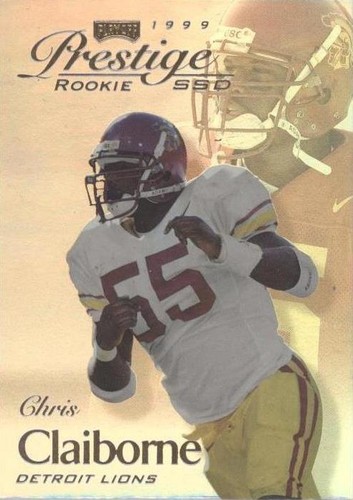 1999 Playoff Prestige SSD Chris Claiborne #B167