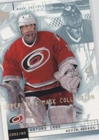 2002-03 Upper Deck Mask Collection - Arturs Irbe Kevin Weekes #18