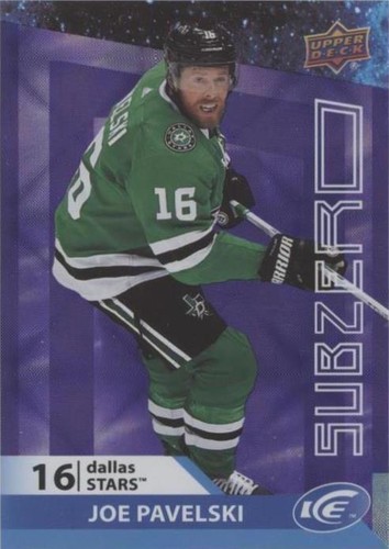 2021-22 Upper Deck Ice - Joe Pavelski #SZ-1