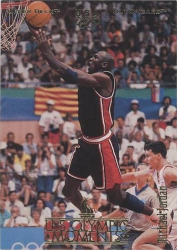 Michael Jordan Anfernee Hardaway US Olympicard 1996 #134