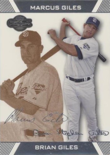 2007 Topps Co-Signers - Brian Giles Marcus Giles #73