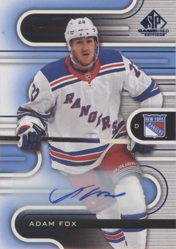 2022-23 Upper Deck SP Game Used - Adam Fox #42
