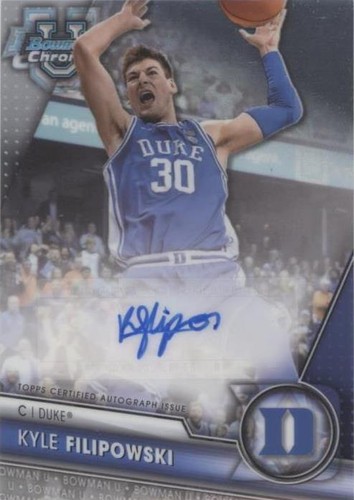 2023-24 Bowman University Chrome - Kyle Filipowski #BCPA-KF