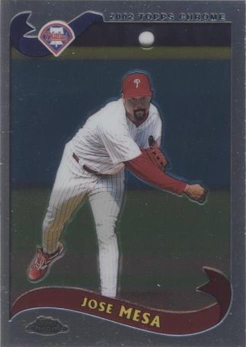 2002 Topps Chrome - Jose Mesa #184
