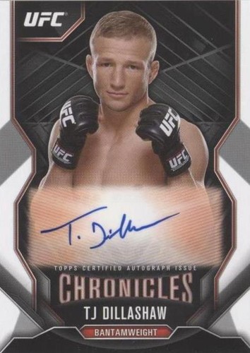 2015 Topps UFC Chronicles - TJ Dillashaw #CA-TDI